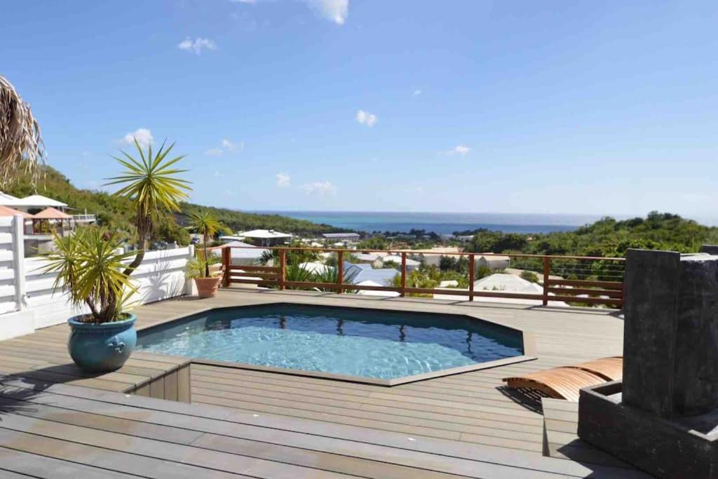 La Villa Coconut Vue A 180° Mer Rocher Du Diamant Ле Диамант Екстериор снимка
